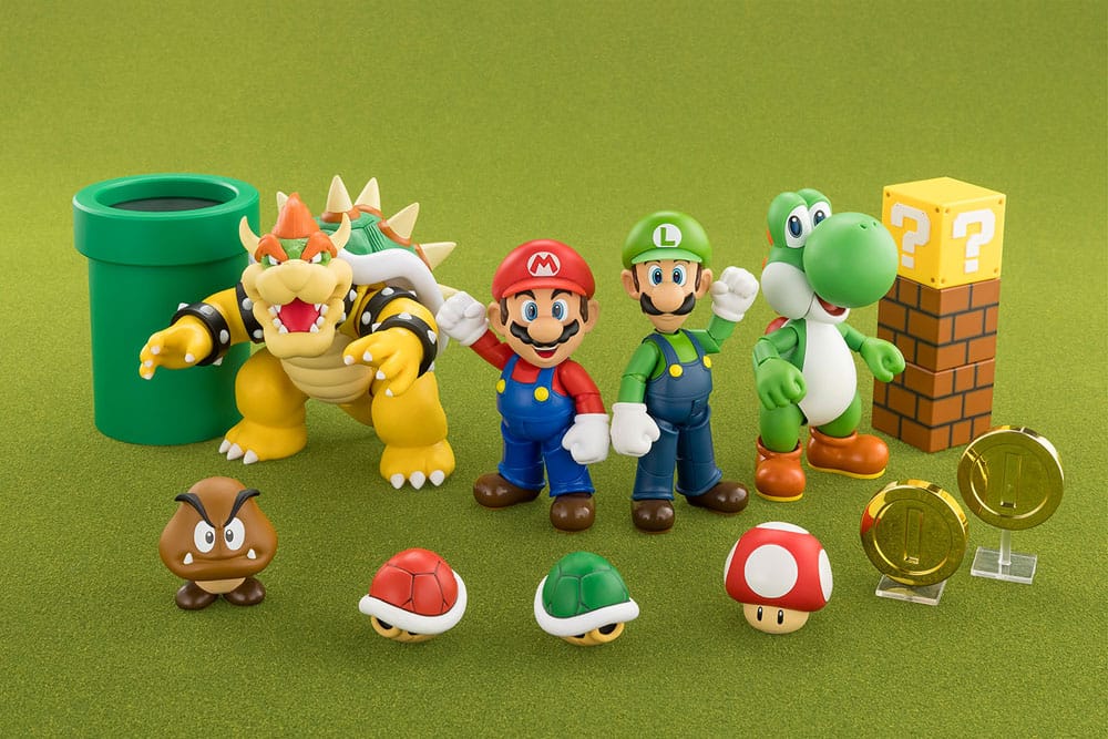 Super Mario S.H. Figuarts Actionfigur Mario 10 cm Image 6