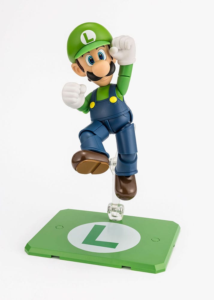 Super Mario S.H. Figuarts Actionfigur Luigi 11 cm Image 3
