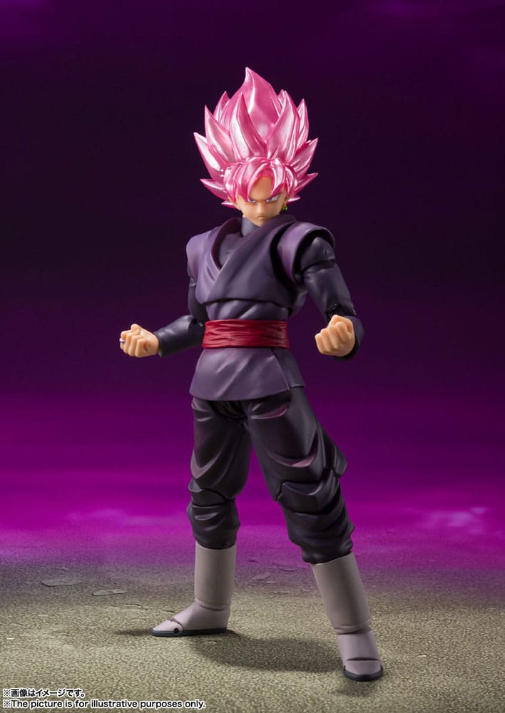 Dragon Ball Super S.H. Figuarts Actionfigur Goku Black - Super Saiyan Rose Reissue 14 cm Image 3