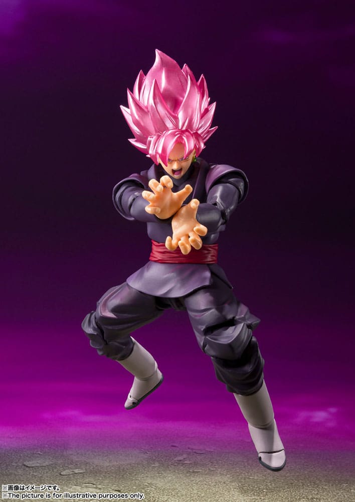 Dragon Ball Super S.H. Figuarts Actionfigur Goku Black - Super Saiyan Rose Reissue 14 cm Image 4