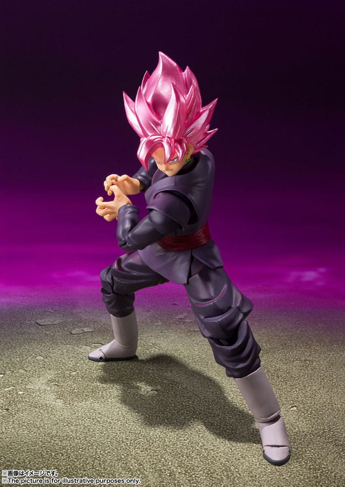 Dragon Ball Super S.H. Figuarts Actionfigur Goku Black - Super Saiyan Rose Reissue 14 cm Image 6