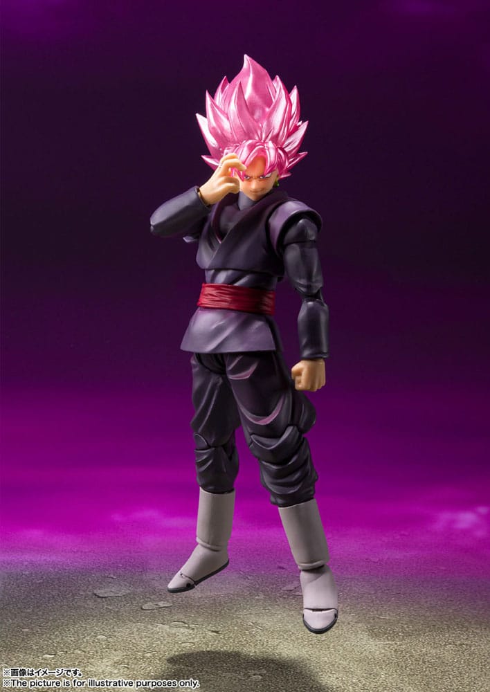 Dragon Ball Super S.H. Figuarts Actionfigur Goku Black - Super Saiyan Rose Reissue 14 cm Image 7