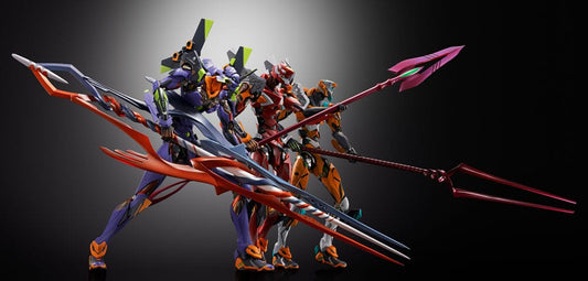 Neon Genesis Evangelion Metal Build Diecast Actionfigur Eva Production Model-02 30th with the Spear of Cassius 22 cm Image 2