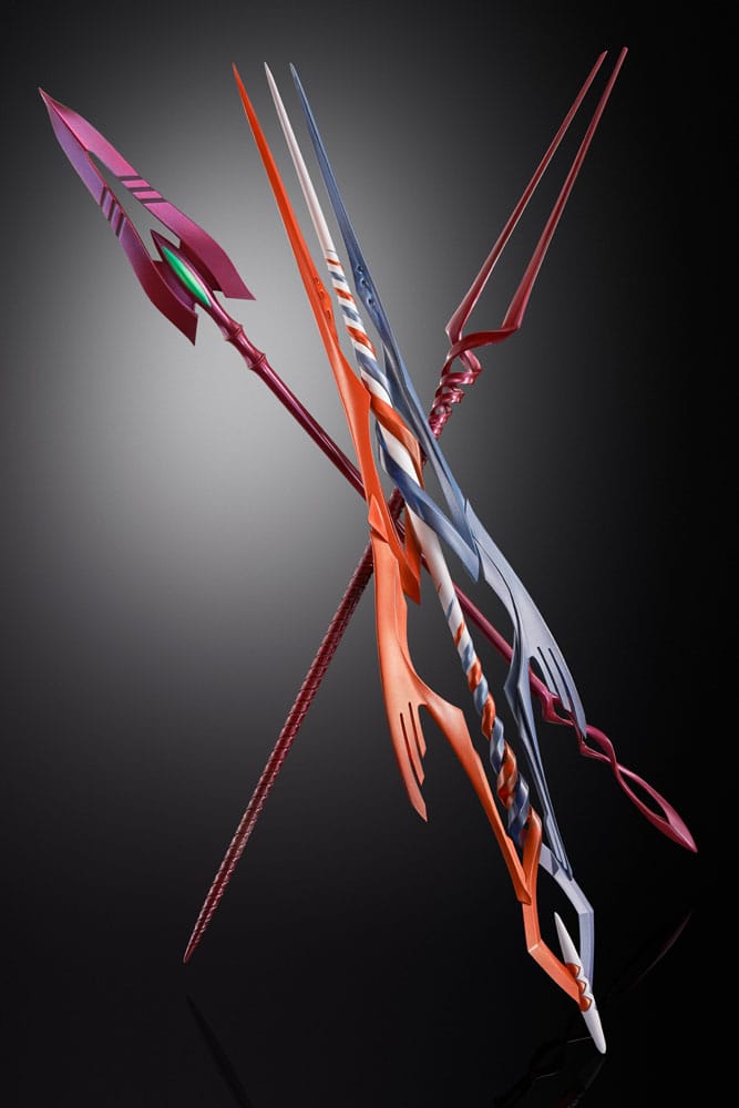 Neon Genesis Evangelion Metal Build Diecast Actionfigur Eva Production Model-02 30th with the Spear of Cassius 22 cm Image 3