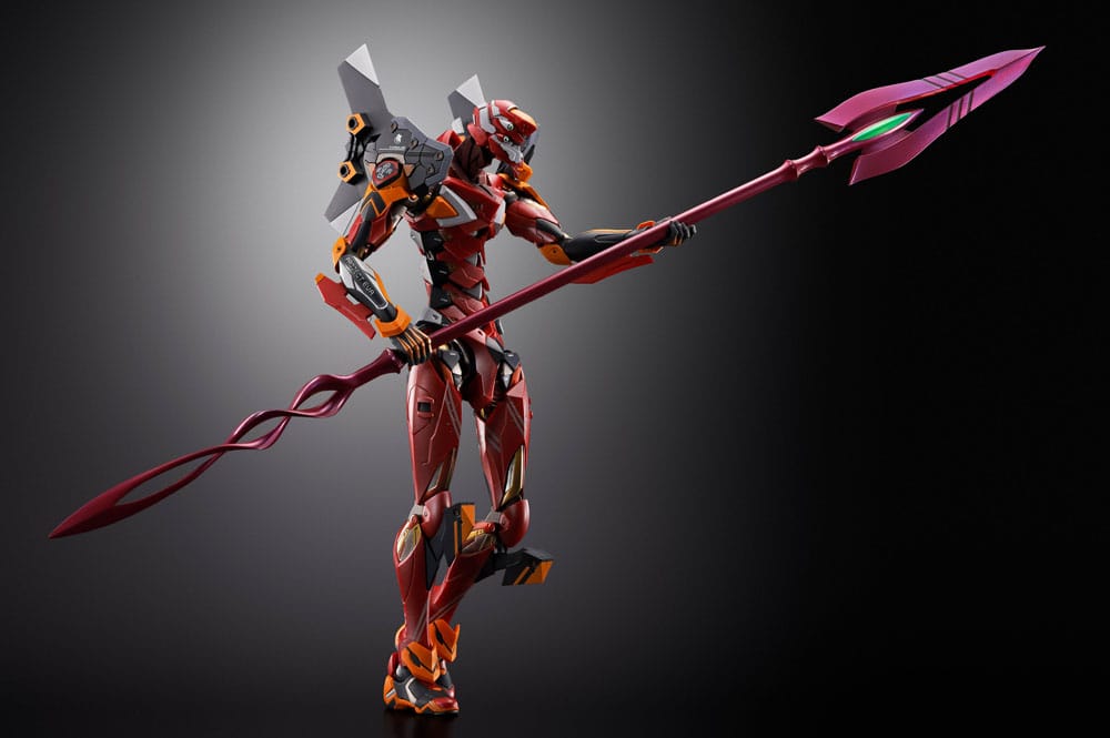 Neon Genesis Evangelion Metal Build Diecast Actionfigur Eva Production Model-02 30th with the Spear of Cassius 22 cm Image 4