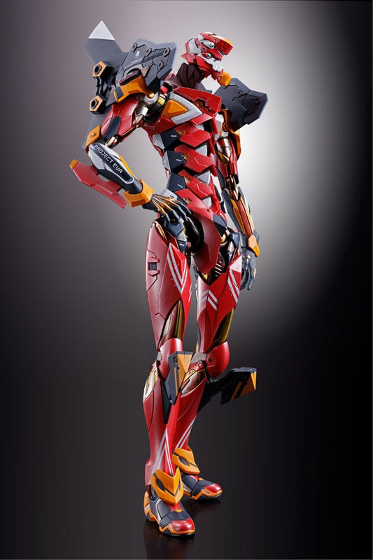 Neon Genesis Evangelion Metal Build Diecast Actionfigur Eva Production Model-02 30th with the Spear of Cassius 22 cm Image 1