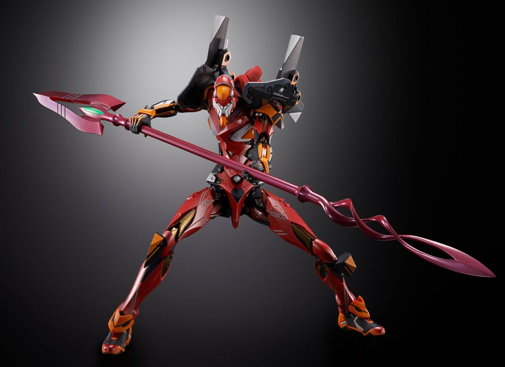 Neon Genesis Evangelion Metal Build Diecast Actionfigur Eva Production Model-02 30th with the Spear of Cassius 22 cm Image 7
