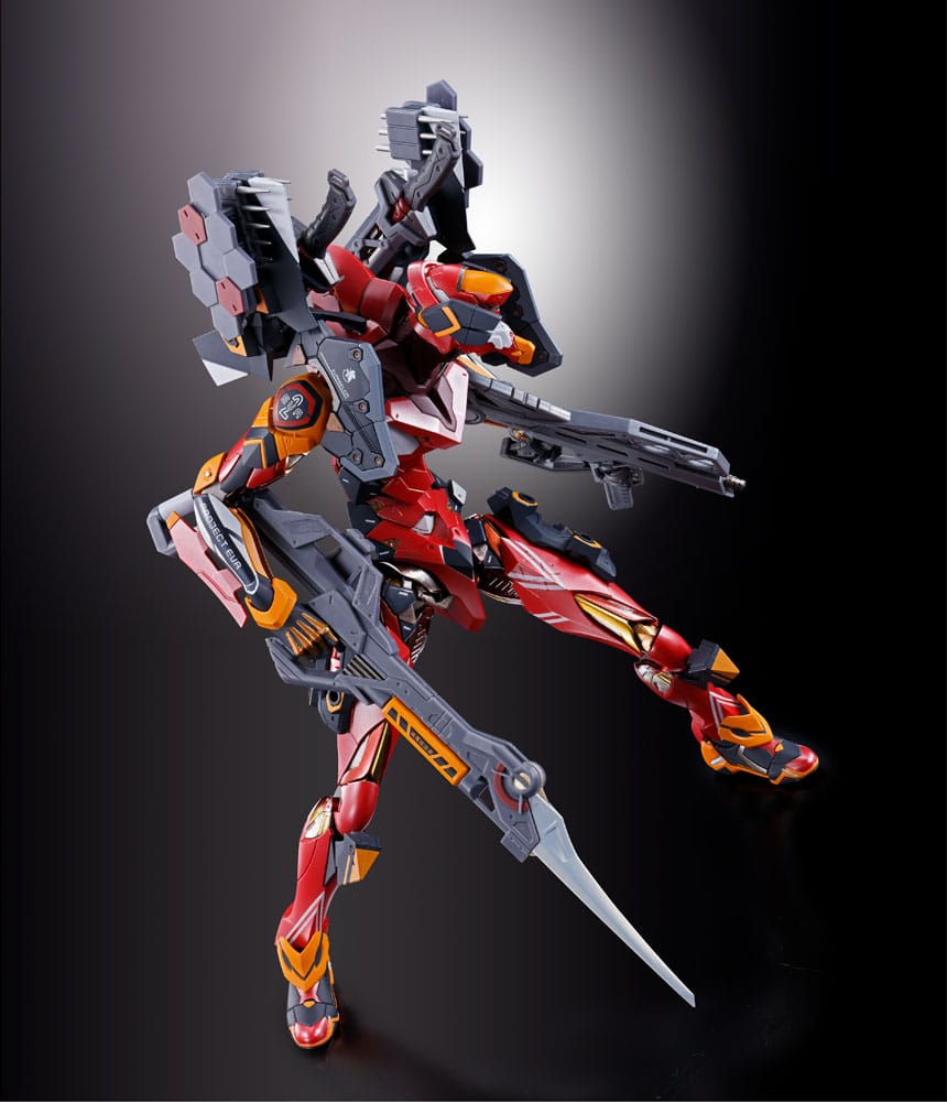 Neon Genesis Evangelion Metal Build Diecast Actionfigur Eva Production Model-02 30th with the Spear of Cassius 22 cm Image 14