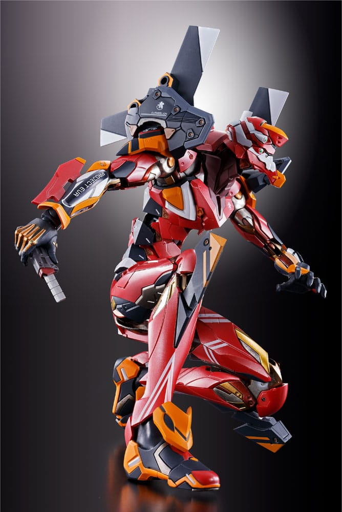 Neon Genesis Evangelion Metal Build Diecast Actionfigur Eva Production Model-02 30th with the Spear of Cassius 22 cm Image 19