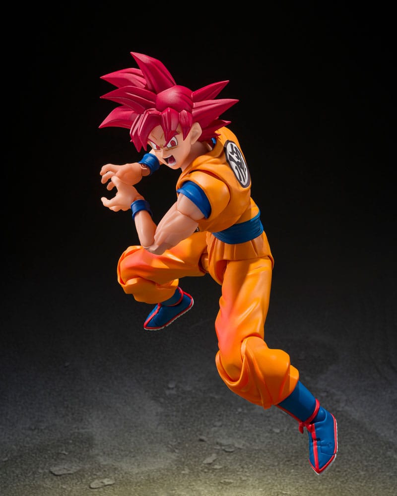 Dragon Ball Super S.H.Figuarts Actionfigur Super Saiyan God Son Guko (God Aura) 15 cm Image 3