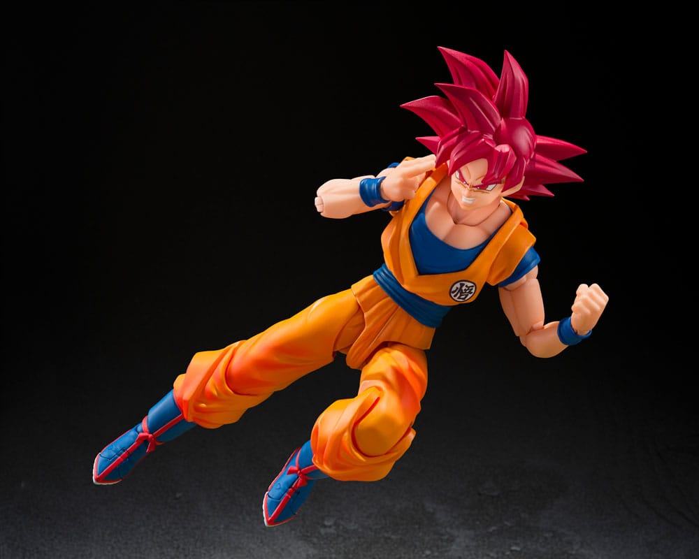 Dragon Ball Super S.H.Figuarts Actionfigur Super Saiyan God Son Guko (God Aura) 15 cm Image 5