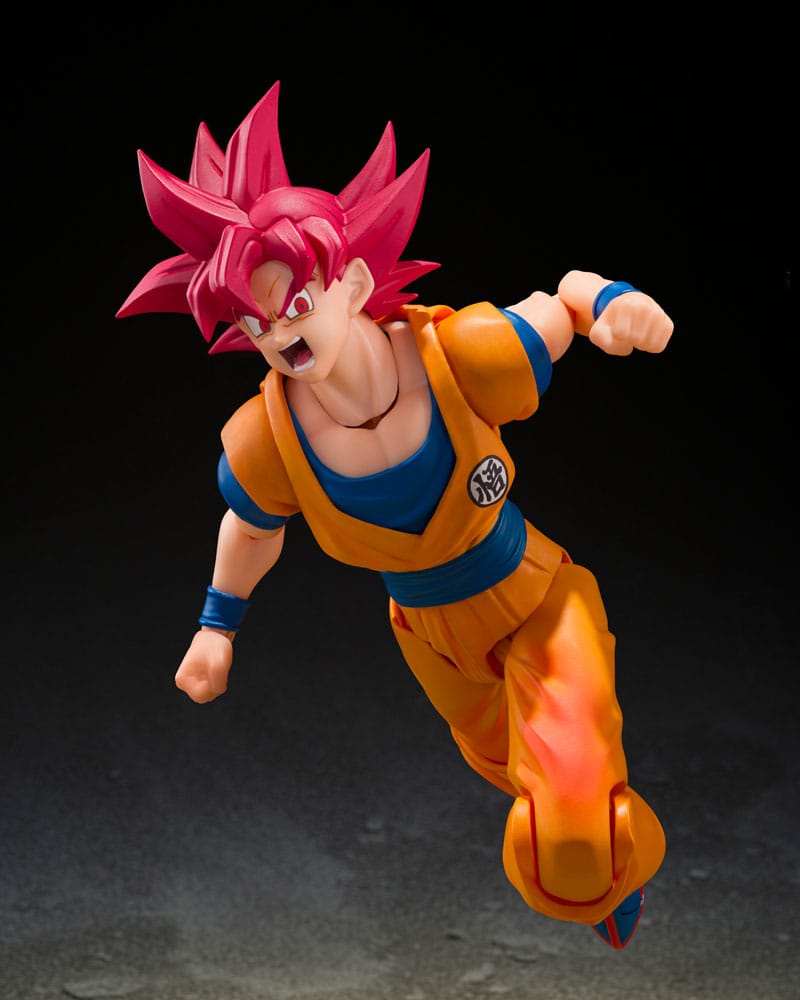Dragon Ball Super S.H.Figuarts Actionfigur Super Saiyan God Son Guko (God Aura) 15 cm Image 6