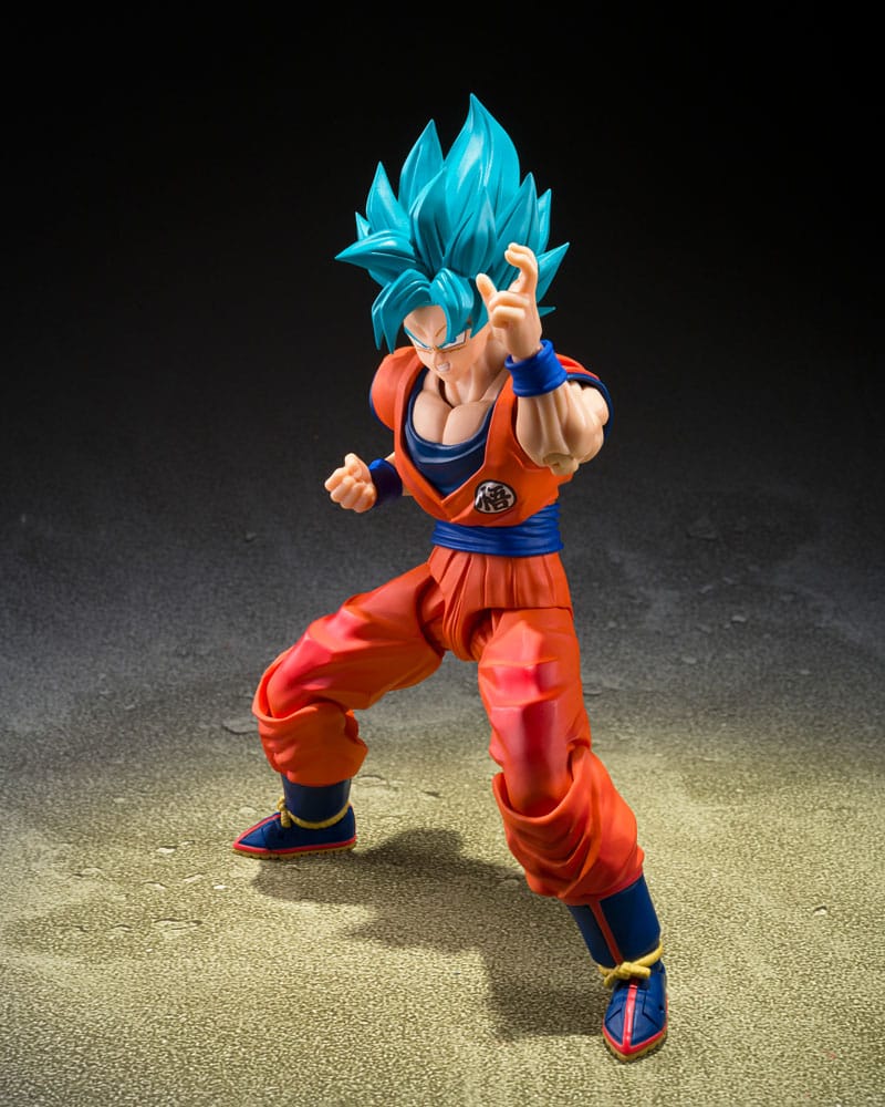 Dragon Ball Super S.H.Figuarts Actionfigur Super Saiyan God Super Son Guko (Blue power transcending Limits) 15 cm Image 2