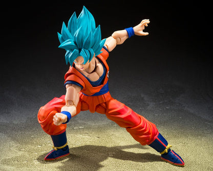 Dragon Ball Super S.H.Figuarts Actionfigur Super Saiyan God Super Son Guko (Blue power transcending Limits) 15 cm Image 3