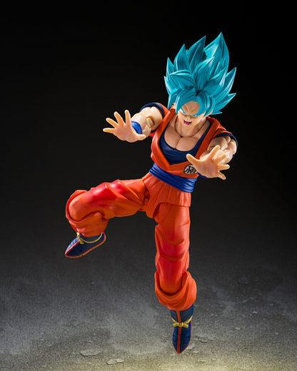 Dragon Ball Super S.H.Figuarts Actionfigur Super Saiyan God Super Son Guko (Blue power transcending Limits) 15 cm Image 5