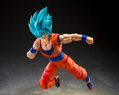 Dragon Ball Super S.H.Figuarts Actionfigur Super Saiyan God Super Son Guko (Blue power transcending Limits) 15 cm Image 6