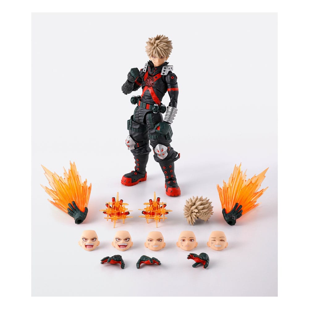My Hero Academia S.H. Figuarts Actionfigur Katsuki Bakugo (The Beginning) 15 cm Image 8