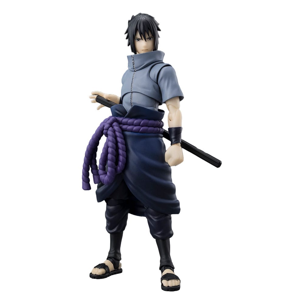 Naruto S.H.Figuarts Actionfigur Sasuke Uchiha Solitary Shinobi 15 cm Image 1