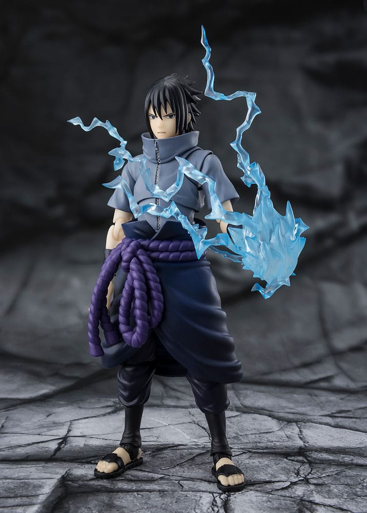 Naruto S.H.Figuarts Actionfigur Sasuke Uchiha Solitary Shinobi 15 cm Image 3