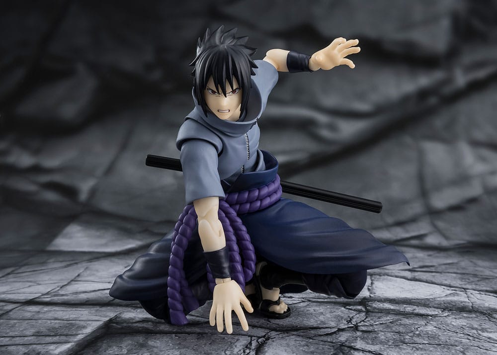 Naruto S.H.Figuarts Actionfigur Sasuke Uchiha Solitary Shinobi 15 cm Image 4
