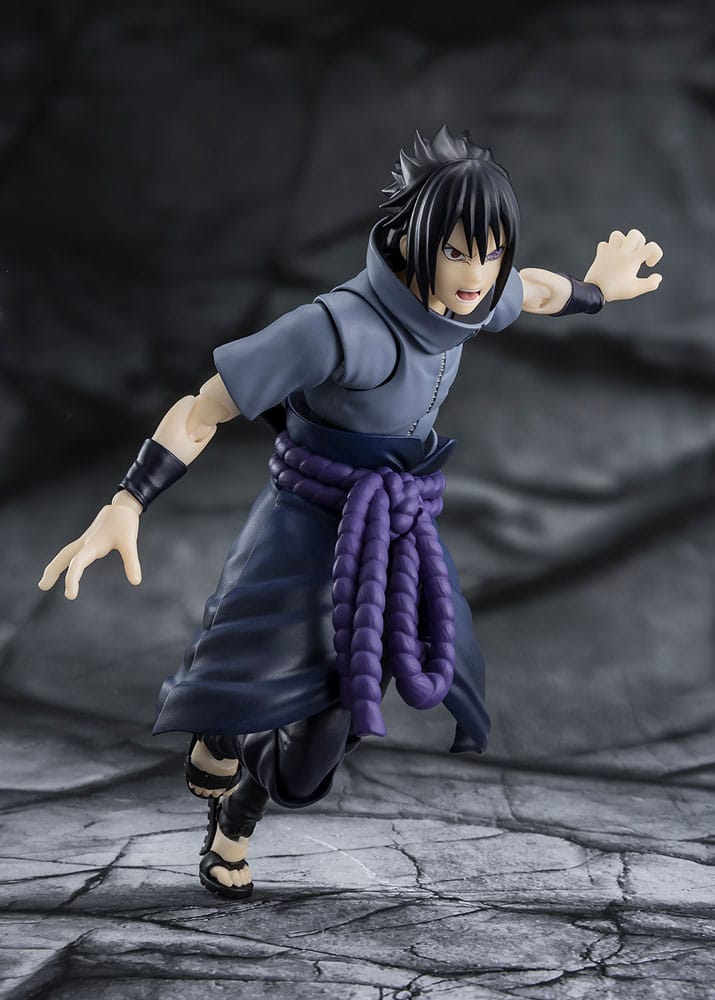 Naruto S.H.Figuarts Actionfigur Sasuke Uchiha Solitary Shinobi 15 cm Image 6