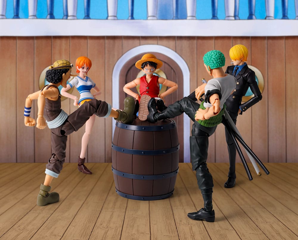 One Piece S.H. Figuarts Zubehör-Set The Straw Hat Crew Party Set Image 3
