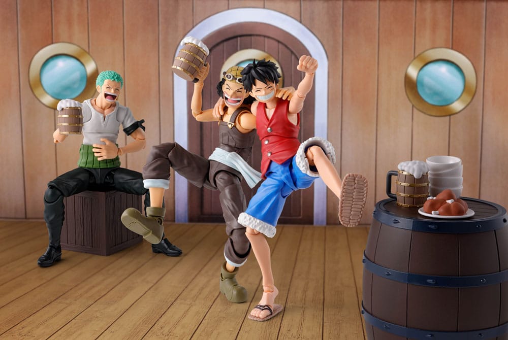One Piece S.H. Figuarts Zubehör-Set The Straw Hat Crew Party Set Image 4