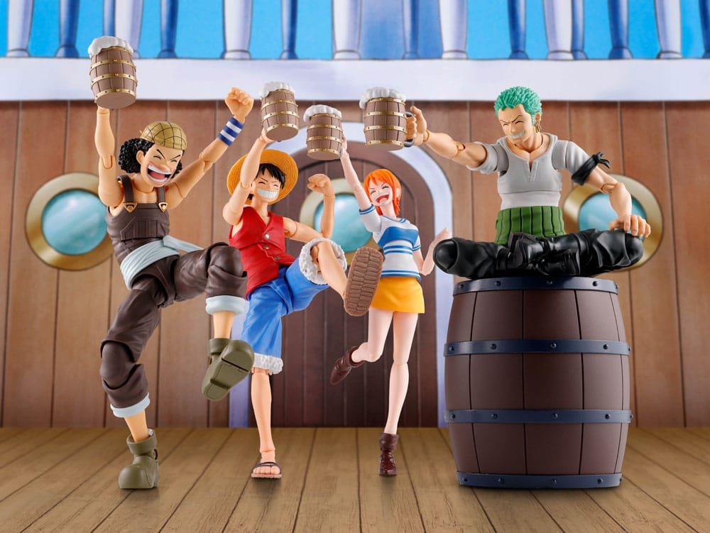 One Piece S.H. Figuarts Zubehör-Set The Straw Hat Crew Party Set Image 5