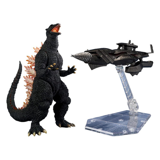 Godzilla: Final Wars S.H.MonsterArts Actionfigur Godzilla Heat Ray Ver. vs. New Gotengo 16 cm Image 1
