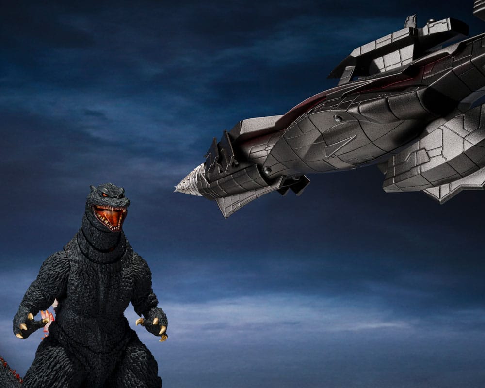 Godzilla: Final Wars S.H.MonsterArts Actionfigur Godzilla Heat Ray Ver. vs. New Gotengo 16 cm Image 11