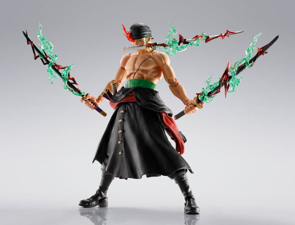 One Piece S.H.Figuarts Actionfigur Roronoa Zoro The King of Hell 15 cm Image 4