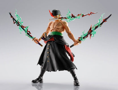 One Piece S.H.Figuarts Actionfigur Roronoa Zoro The King of Hell 15 cm Image 4