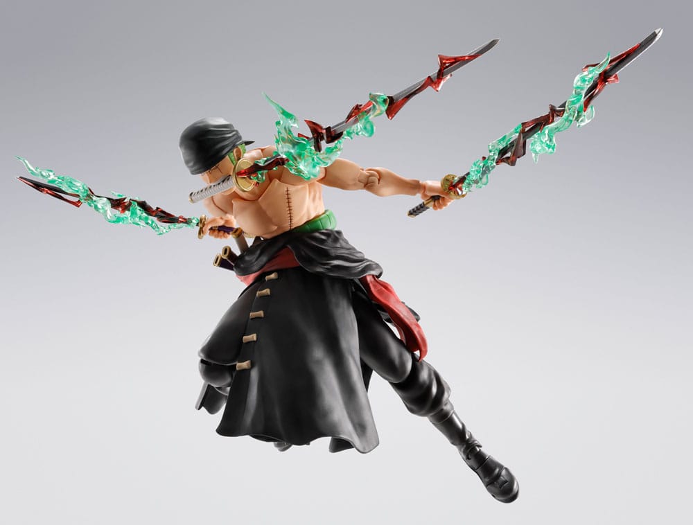 One Piece S.H.Figuarts Actionfigur Roronoa Zoro The King of Hell 15 cm Image 5