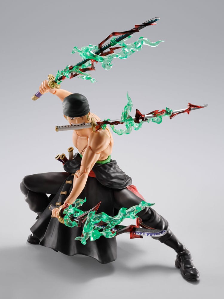 One Piece S.H.Figuarts Actionfigur Roronoa Zoro The King of Hell 15 cm Image 7