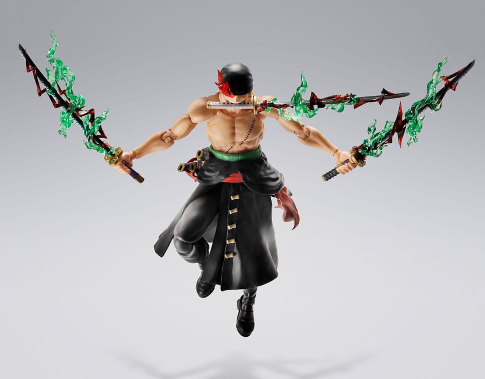 One Piece S.H.Figuarts Actionfigur Roronoa Zoro The King of Hell 15 cm Image 8