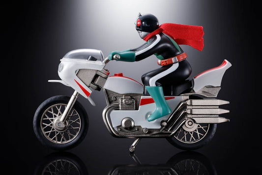 Kamen Rider Chogokin Diecast Actionfigur Cyclone (Masked Rider 2) 9 cm Image 2