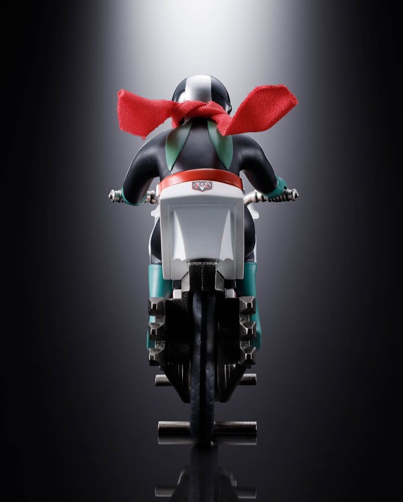 Kamen Rider Chogokin Diecast Actionfigur Cyclone (Masked Rider 2) 9 cm Image 3