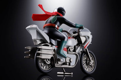 Kamen Rider Chogokin Diecast Actionfigur Cyclone (Masked Rider 2) 9 cm Image 5