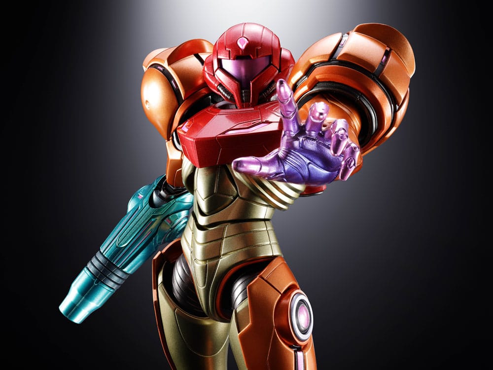 Metroid Prime 4: Beyond Chogokin Diecast Actionfigur Samus Aran LED 21 cm Image 9