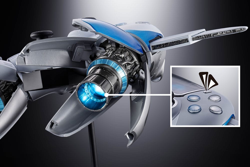 Astro Bot Chogokin Actionfigur Astro Bot & Dual Speeder Image 4