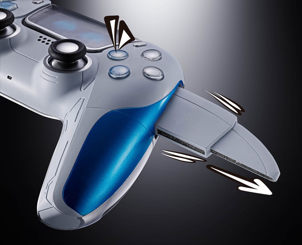 Astro Bot Chogokin Actionfigur Astro Bot & Dual Speeder Image 8