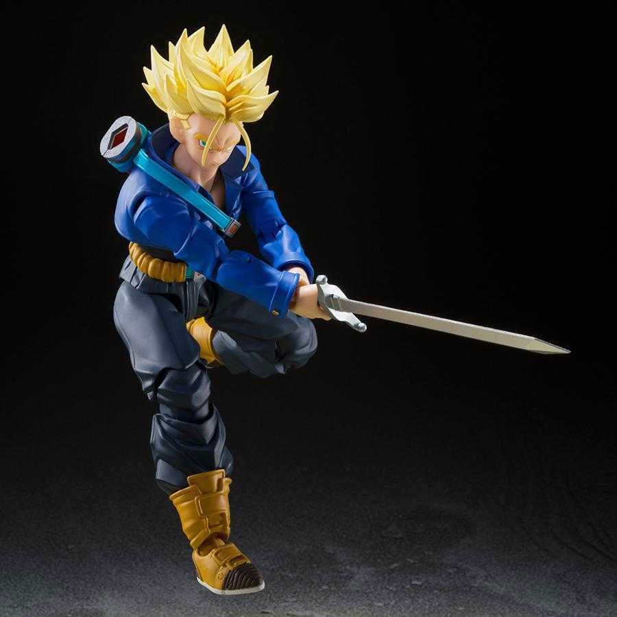 Dragon Ball Z S.H. Figuarts Actionfigur Super Saiyan Trunks The Boy from the Future 14 cm Image 1