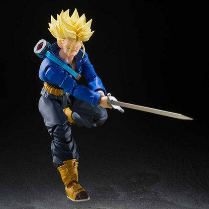 Dragon Ball Z S.H. Figuarts Actionfigur Super Saiyan Trunks The Boy from the Future 14 cm Image 1
