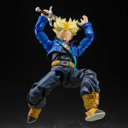 Dragon Ball Z S.H. Figuarts Actionfigur Super Saiyan Trunks The Boy from the Future 14 cm Image 3