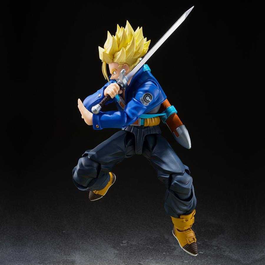 Dragon Ball Z S.H. Figuarts Actionfigur Super Saiyan Trunks The Boy from the Future 14 cm Image 4