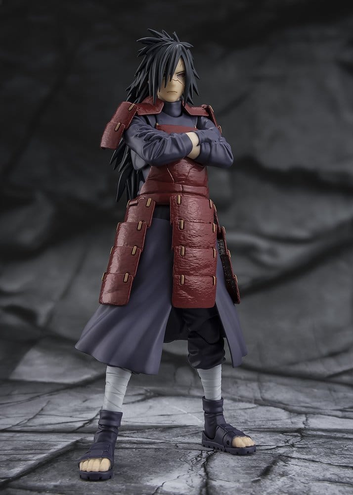 Naruto Shippuden S.H.Figuarts Actionfigur Madara Uchiha Legend of Darkness 17 cm Image 1