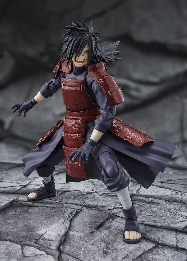 Naruto Shippuden S.H.Figuarts Actionfigur Madara Uchiha Legend of Darkness 17 cm Image 3