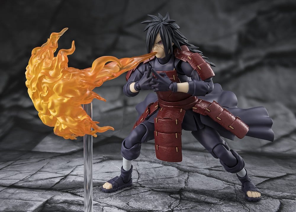 Naruto Shippuden S.H.Figuarts Actionfigur Madara Uchiha Legend of Darkness 17 cm Image 4