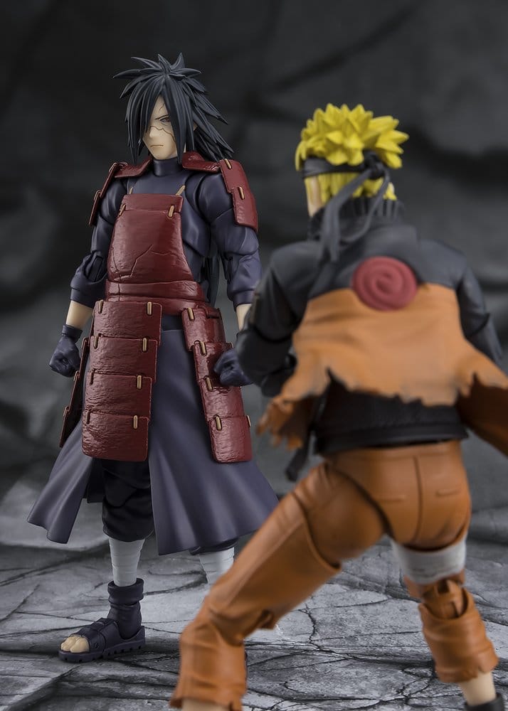 Naruto Shippuden S.H.Figuarts Actionfigur Madara Uchiha Legend of Darkness 17 cm Image 5