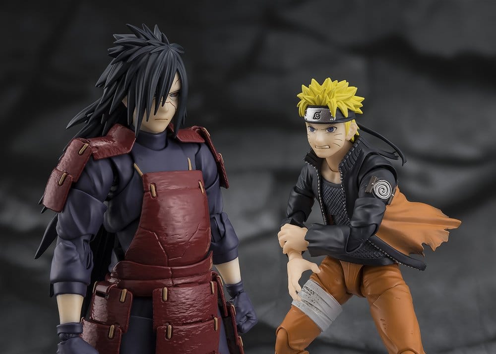 Naruto Shippuden S.H.Figuarts Actionfigur Madara Uchiha Legend of Darkness 17 cm Image 6